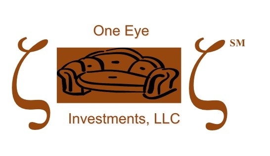 One Eye Investments logo, service mark